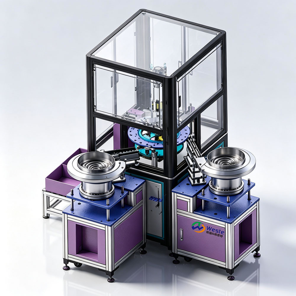 Rotary CCD Vision Automatic Inspection & Sorting Machine